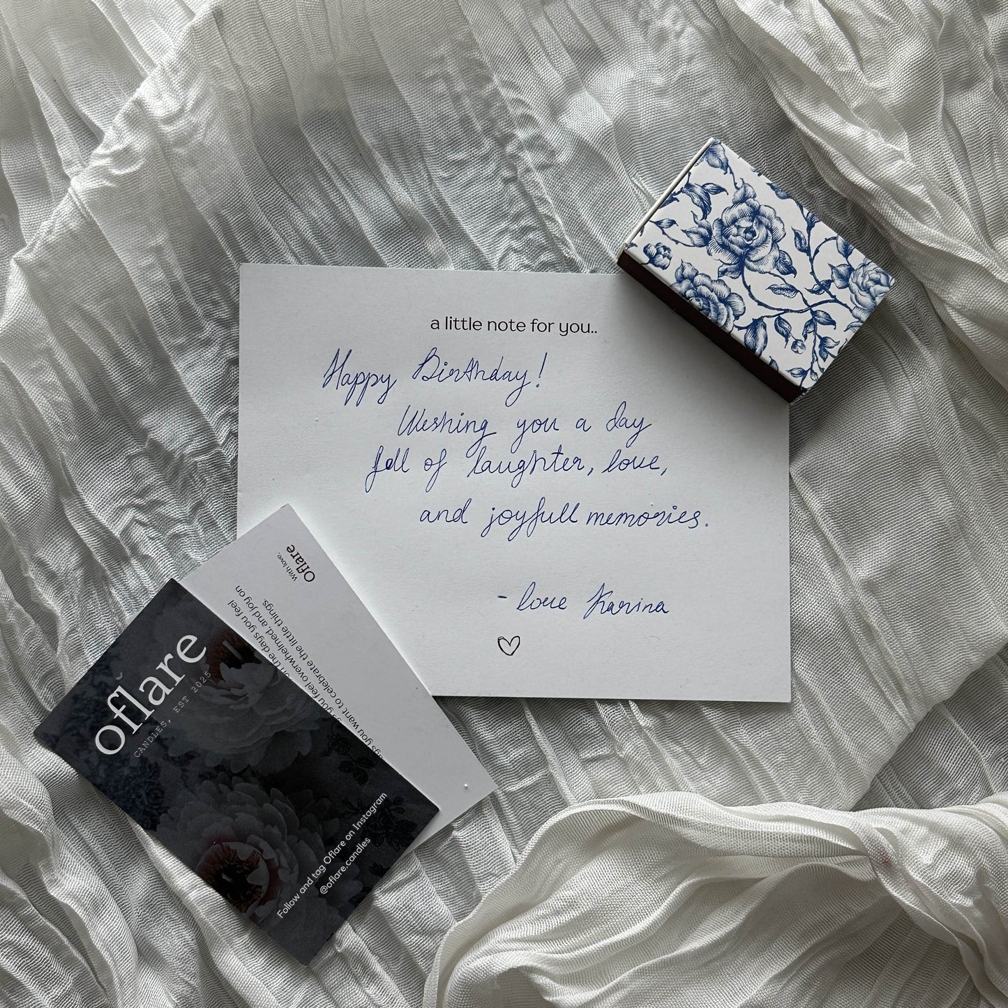 Handwritten Custom Card