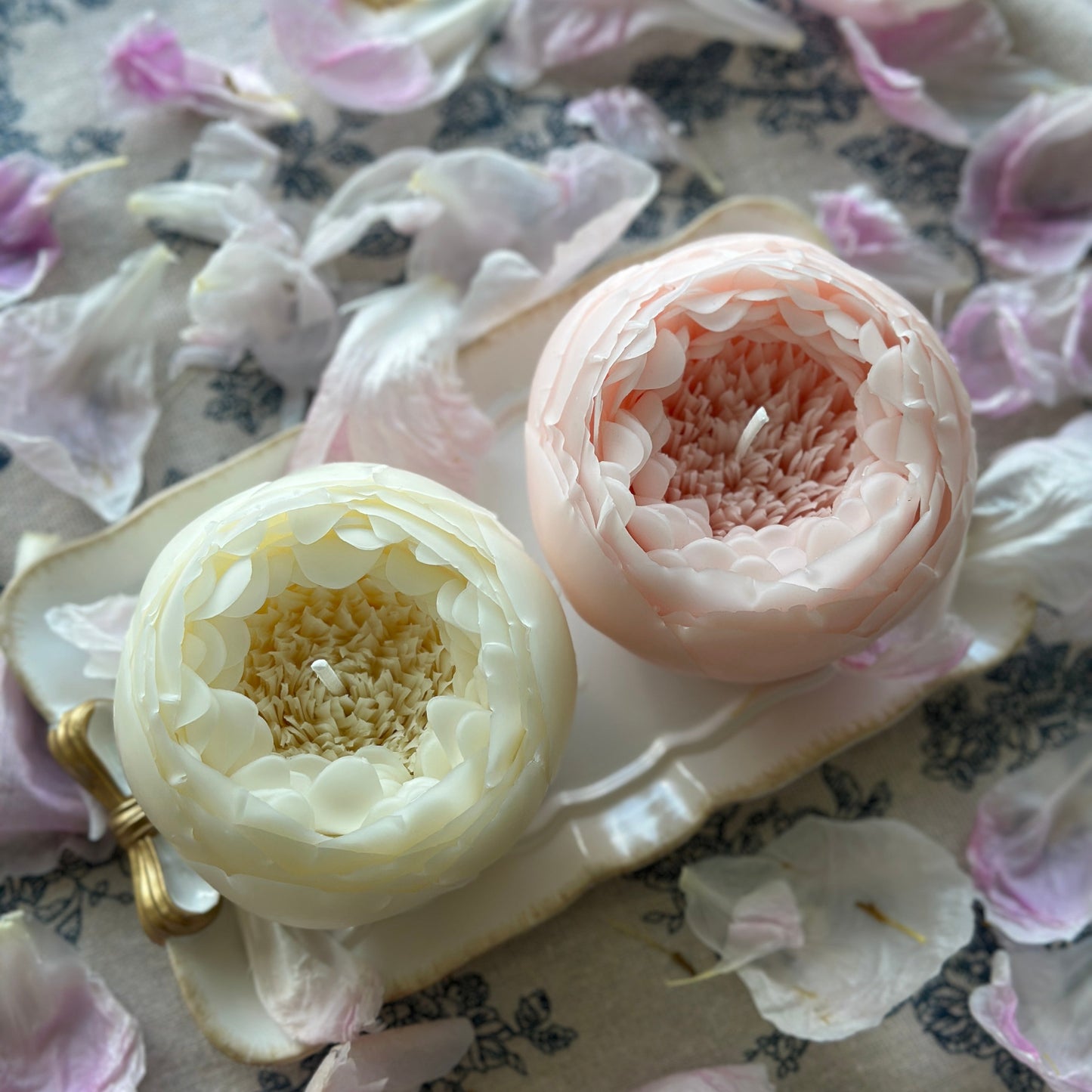 BEST SELLER Peony Flower Candle