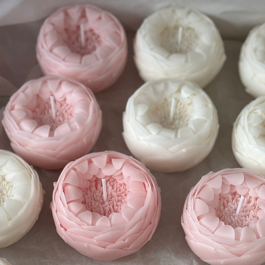 Peony Flower Candle Master Class (Digital File)