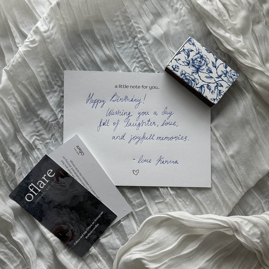 Handwritten Custom Card