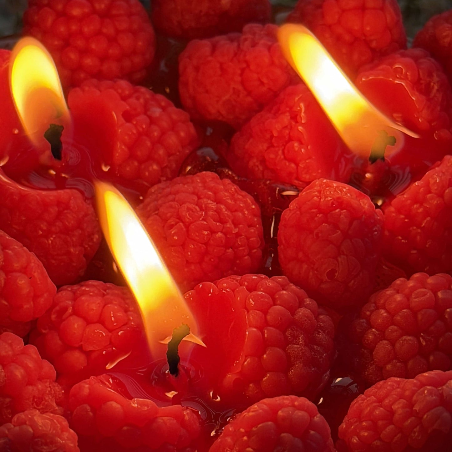 Large Raspberry Parfait Candle