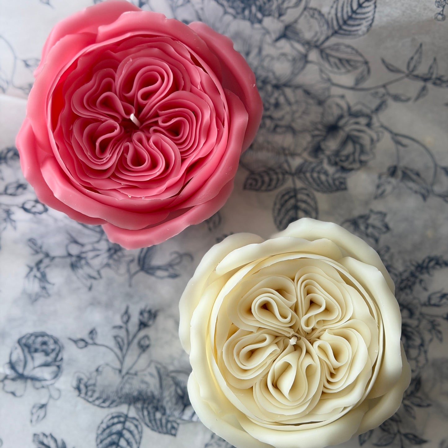 Juliet Rose Flower Candle