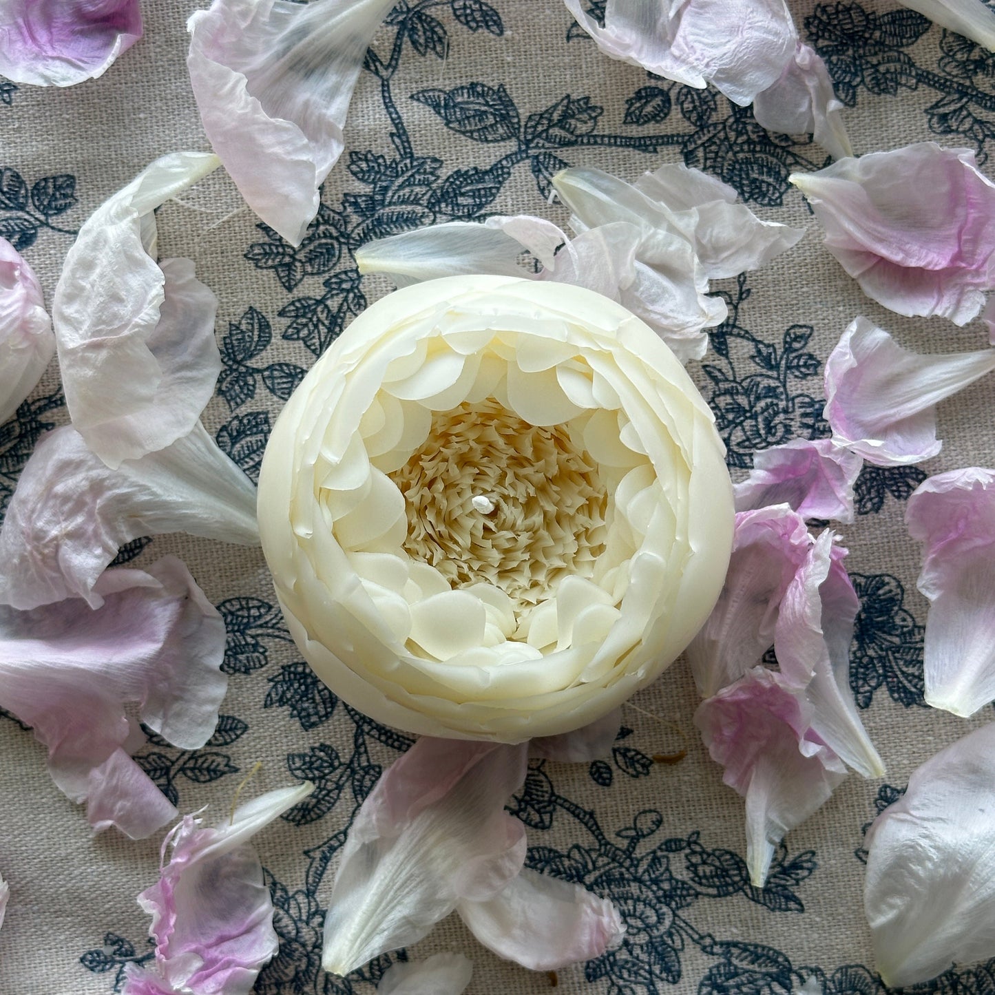 BEST SELLER Peony Flower Candle