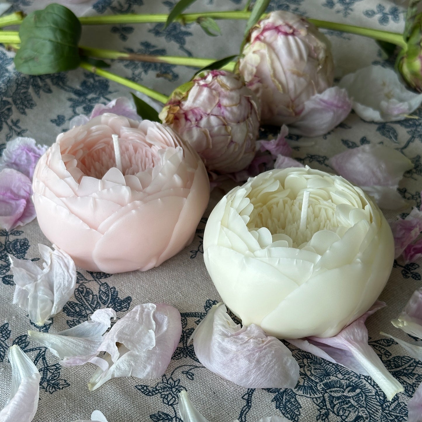 BEST SELLER Peony Flower Candle