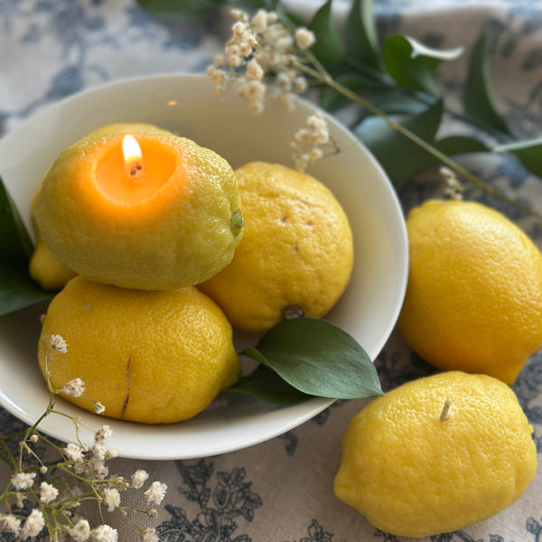 Lemon Candle  (2 per order)