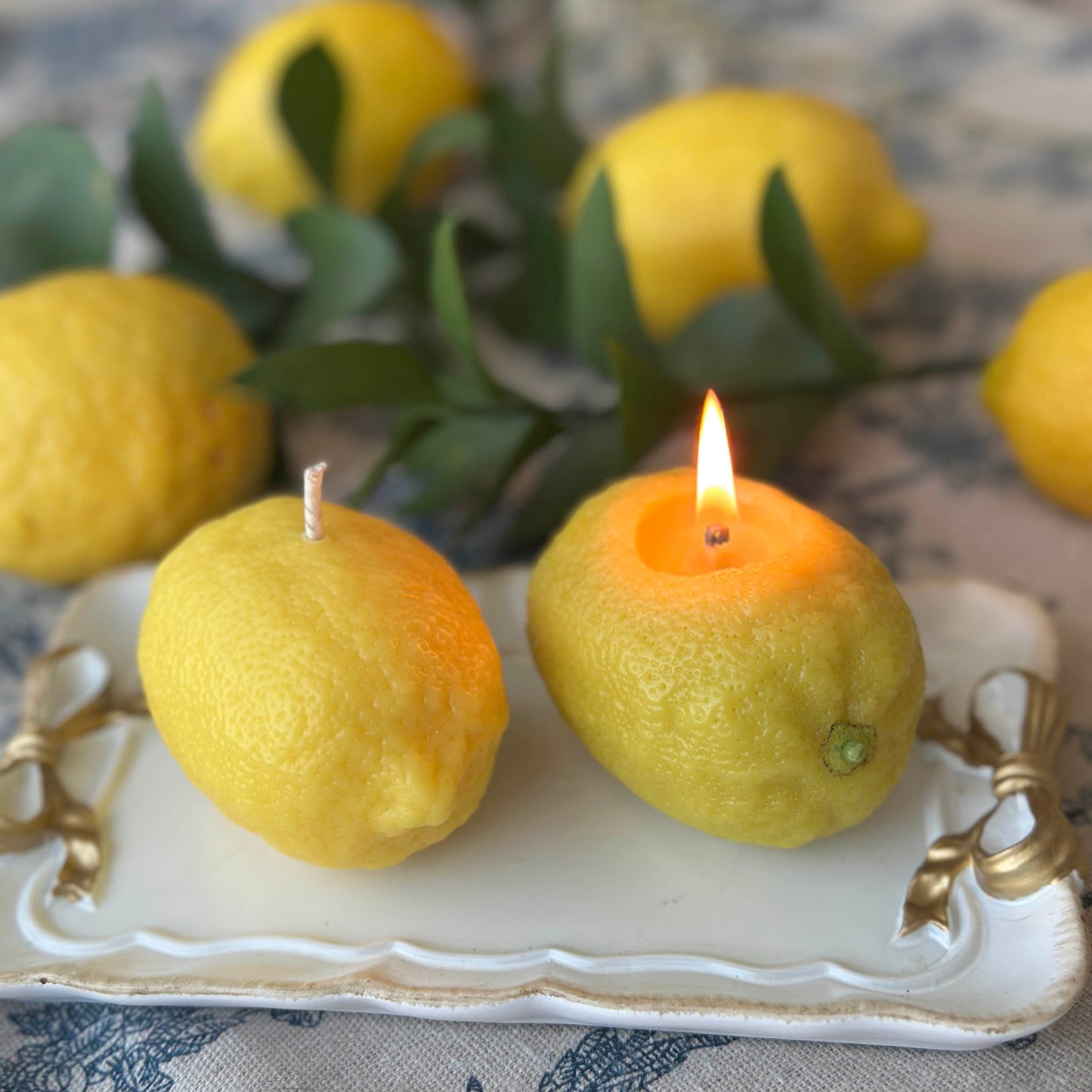 BEST SELLER Lemon Candle  (2 per order)