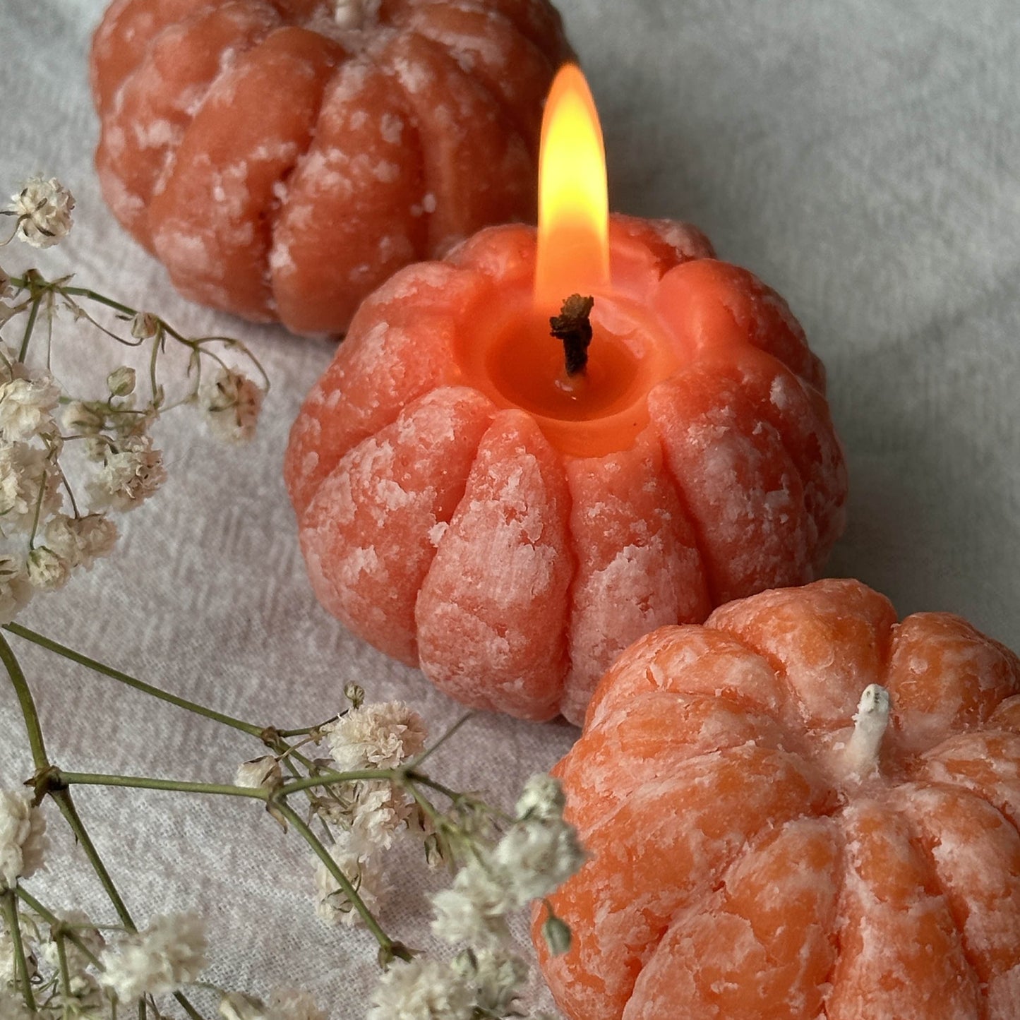 Mandarin Candle  (3 per order)