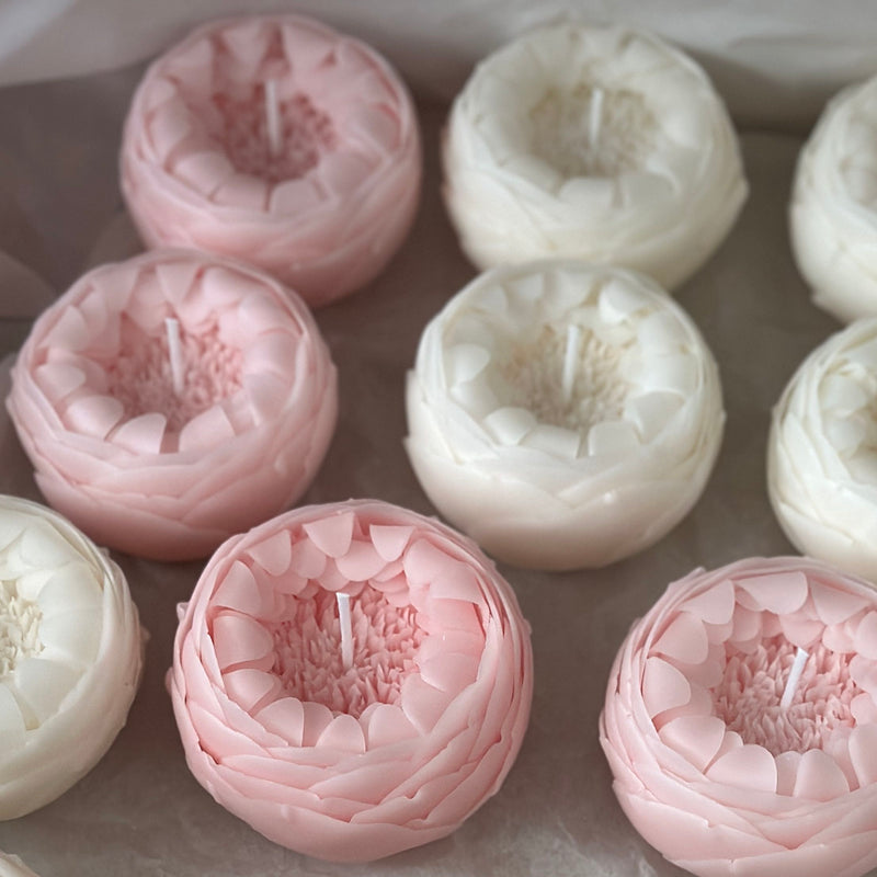 Peony Flower Candle Master Class (Digital File)