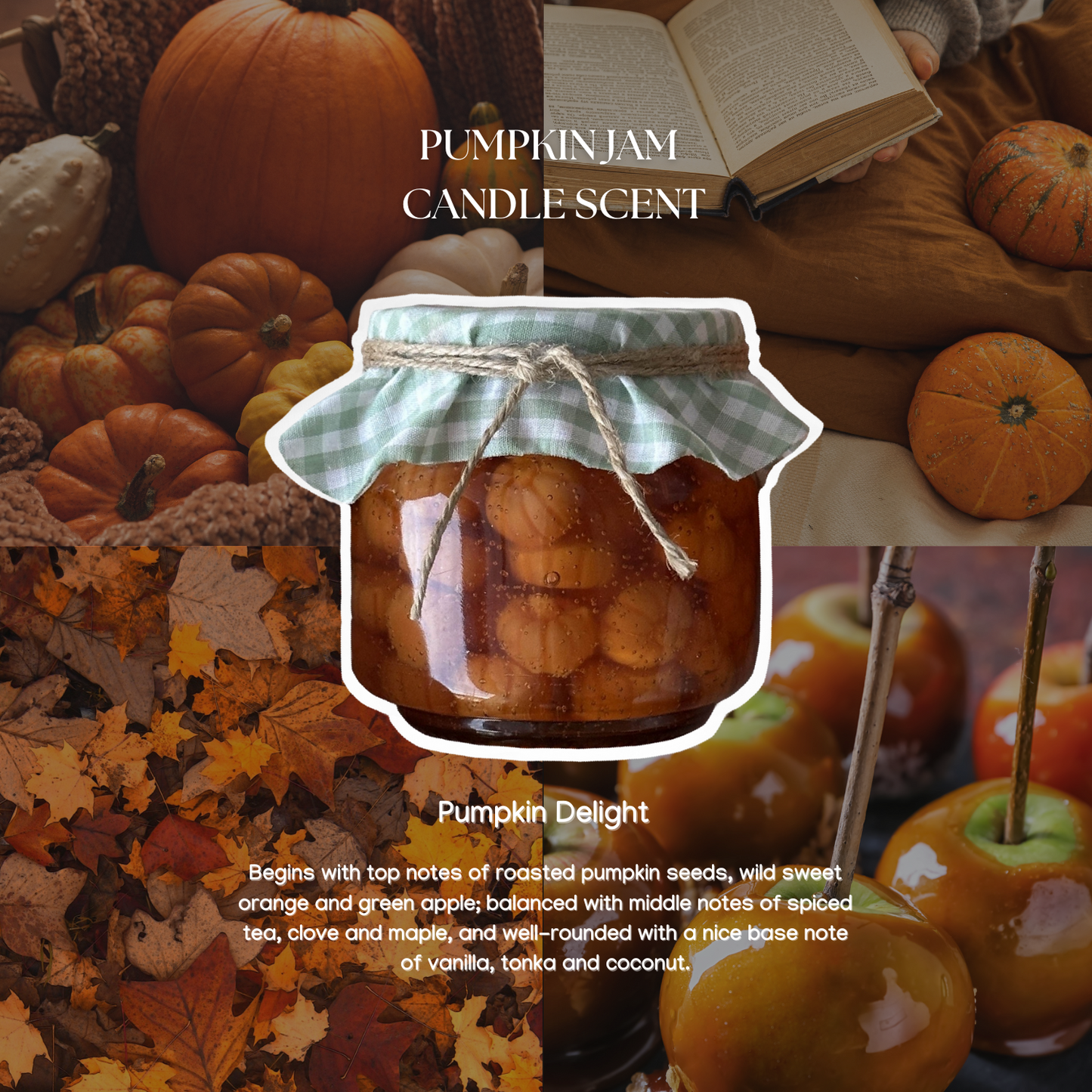 NEW Pumpkin Jam Candle