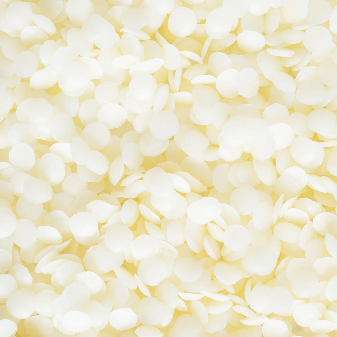 White Natural Beeswax Pallers for Flower Candle Making